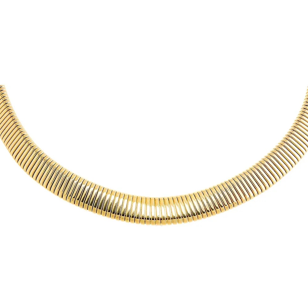 Solid Snake Chain Necklace