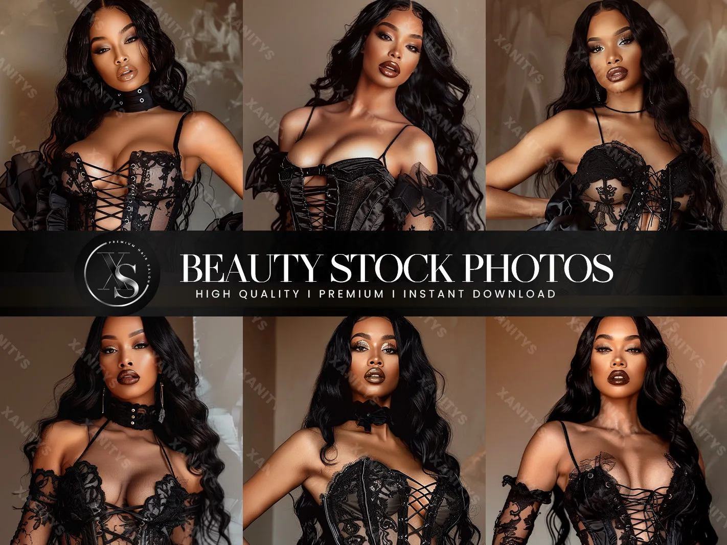 Sophisticated Beauty Stock Photos