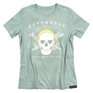 Spirited Women's Tee - Dust Blue