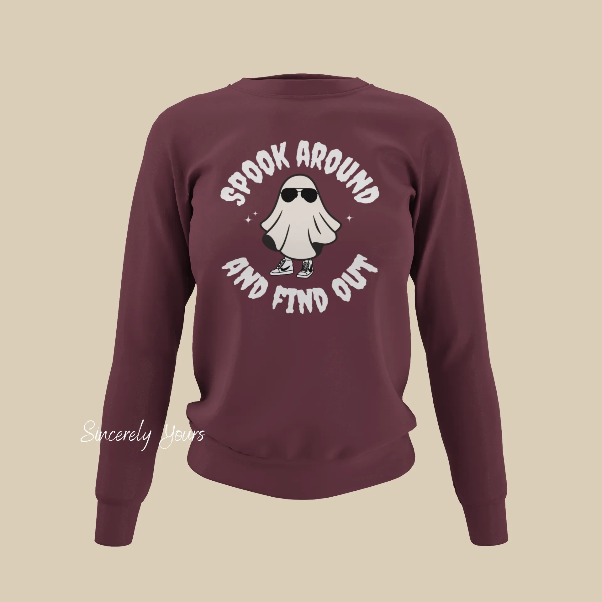Spook Around And Find Out (Women's) Sweatshirt