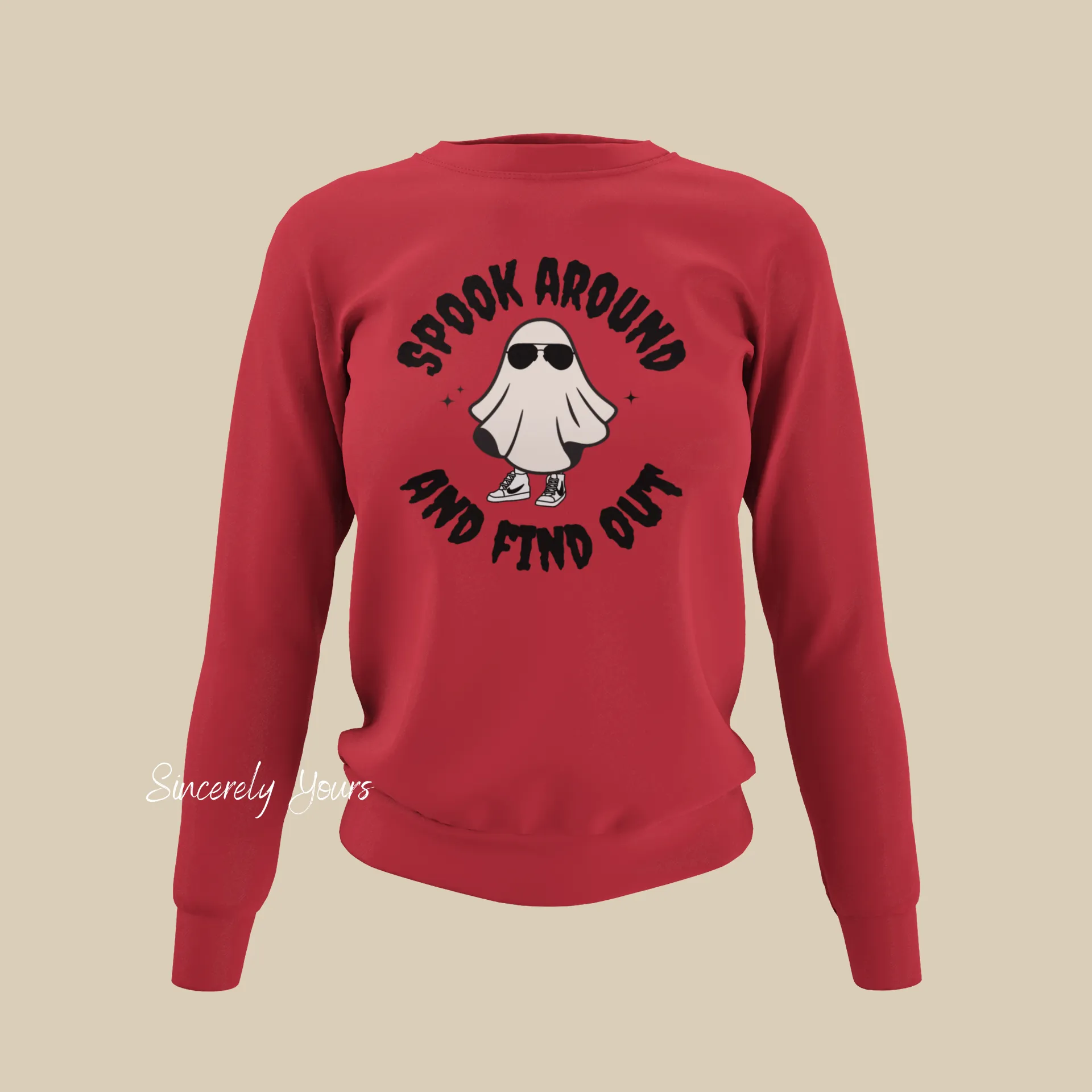 Spook Around And Find Out (Women's) Sweatshirt