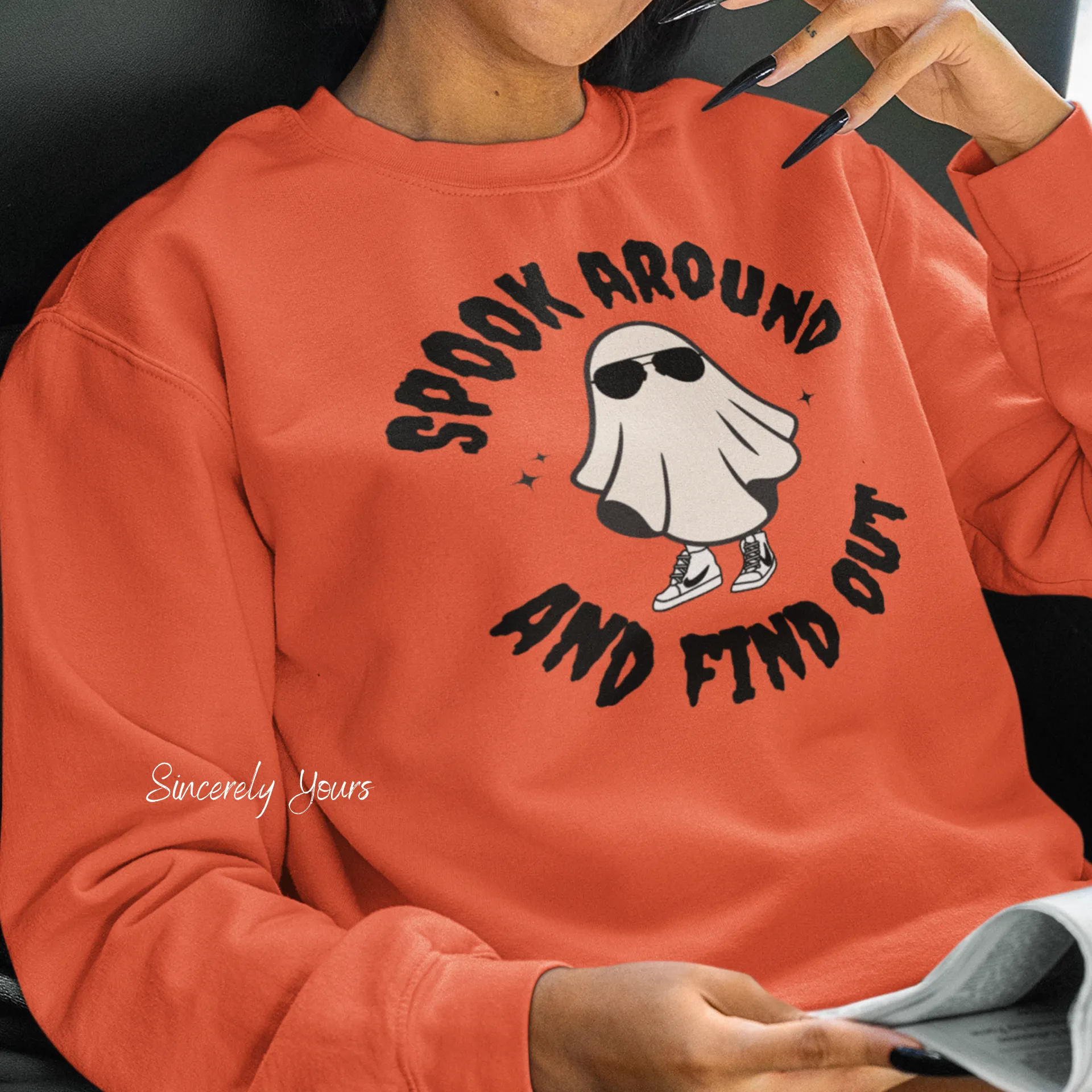 Spook Around And Find Out (Women's) Sweatshirt