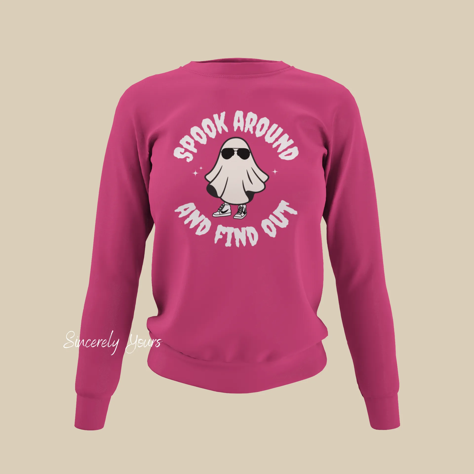 Spook Around And Find Out (Women's) Sweatshirt