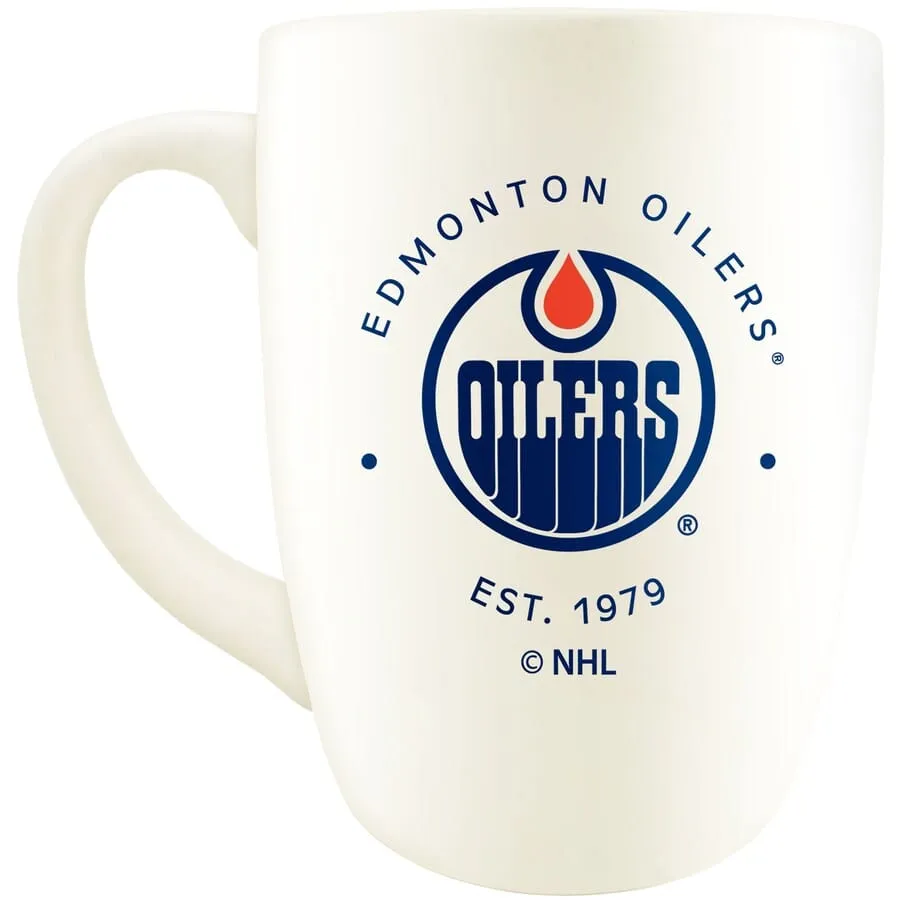 Sports Vault NHL Retro Diner Mug - Edmonton Oilers