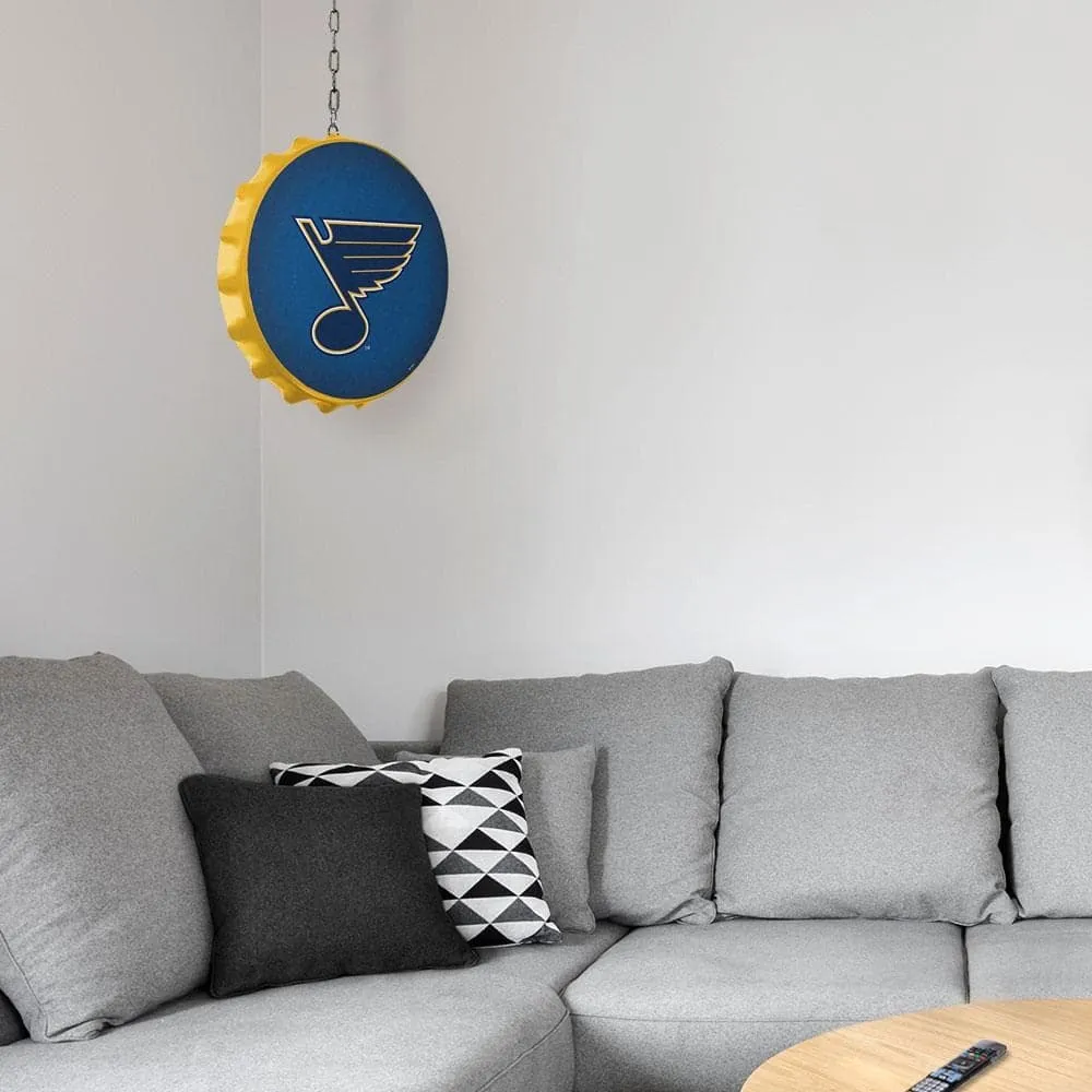 St. Louis Blues: Bottle Cap Dangler