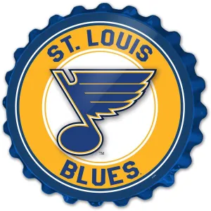 St. Louis Blues: Bottle Cap Wall Sign