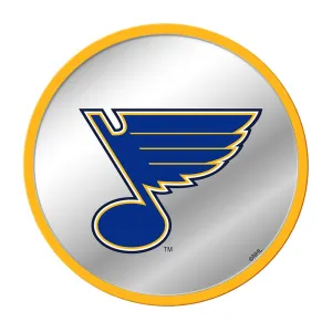 St. Louis Blues: Modern Disc Mirrored Wall Sign