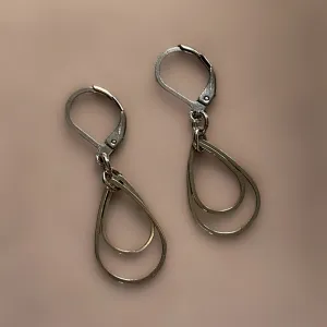 Stainless Steel Teardrop Earrings