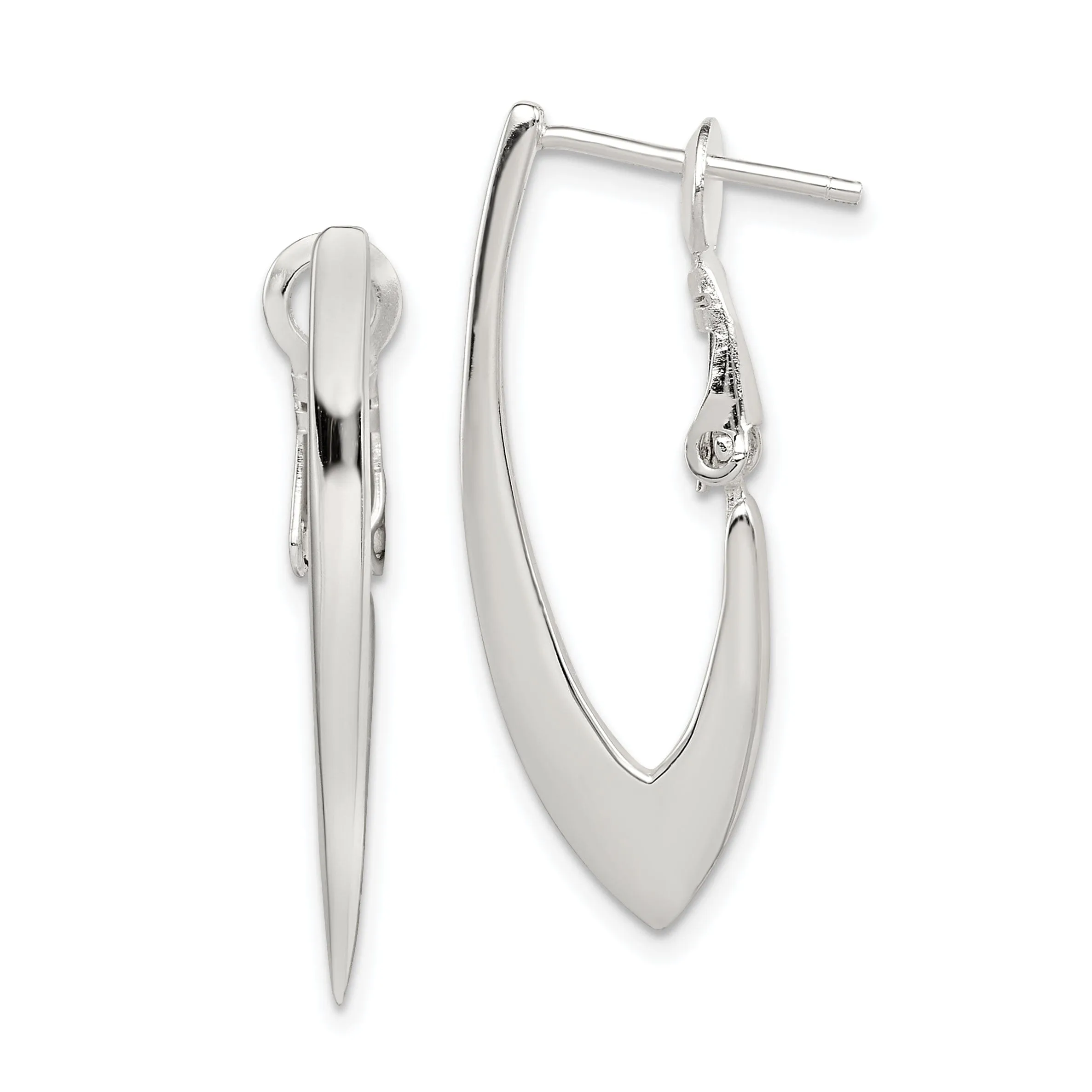 Sterling Silver Clip Back Earrings