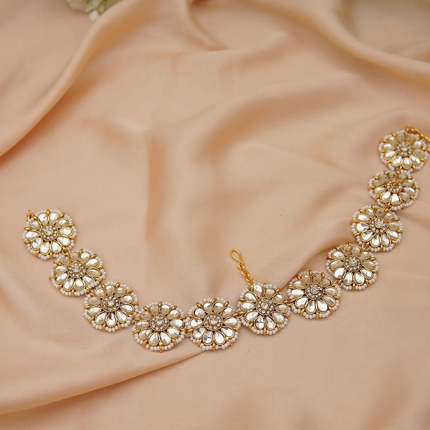 Stunning Cut Kundan Sheesh Patti