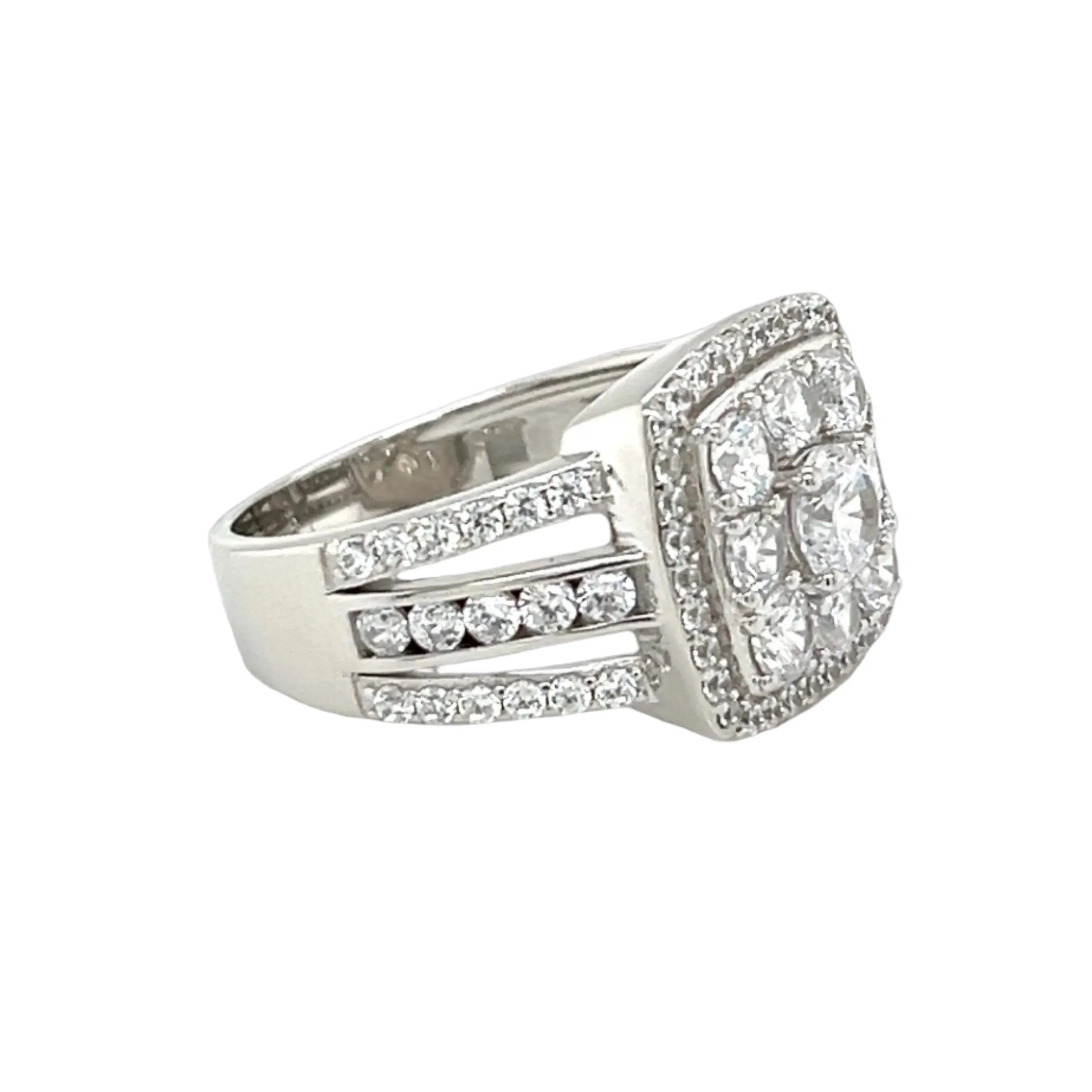 Stunning Elegant 925 Sterling Silver Elegant Ring - C100049