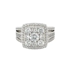 Stunning Elegant 925 Sterling Silver Elegant Ring - C100049