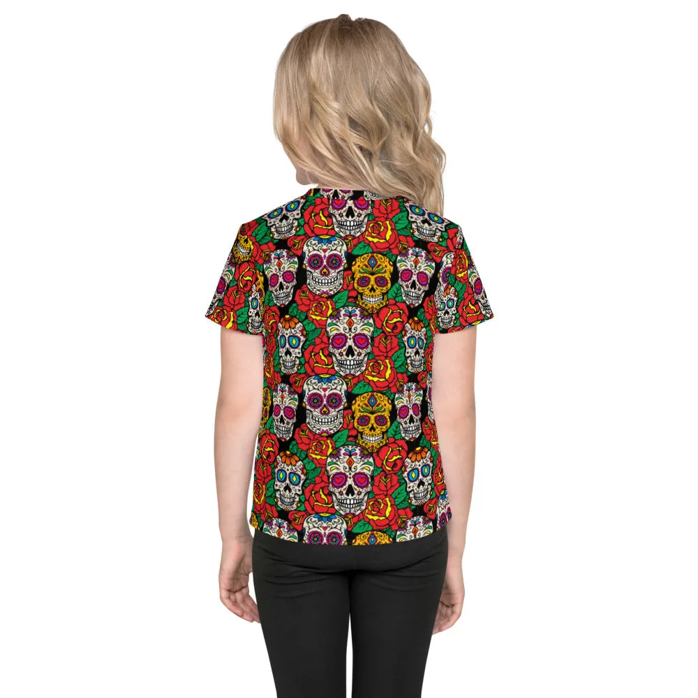 SUGAR SKULL Kids T-Shirt