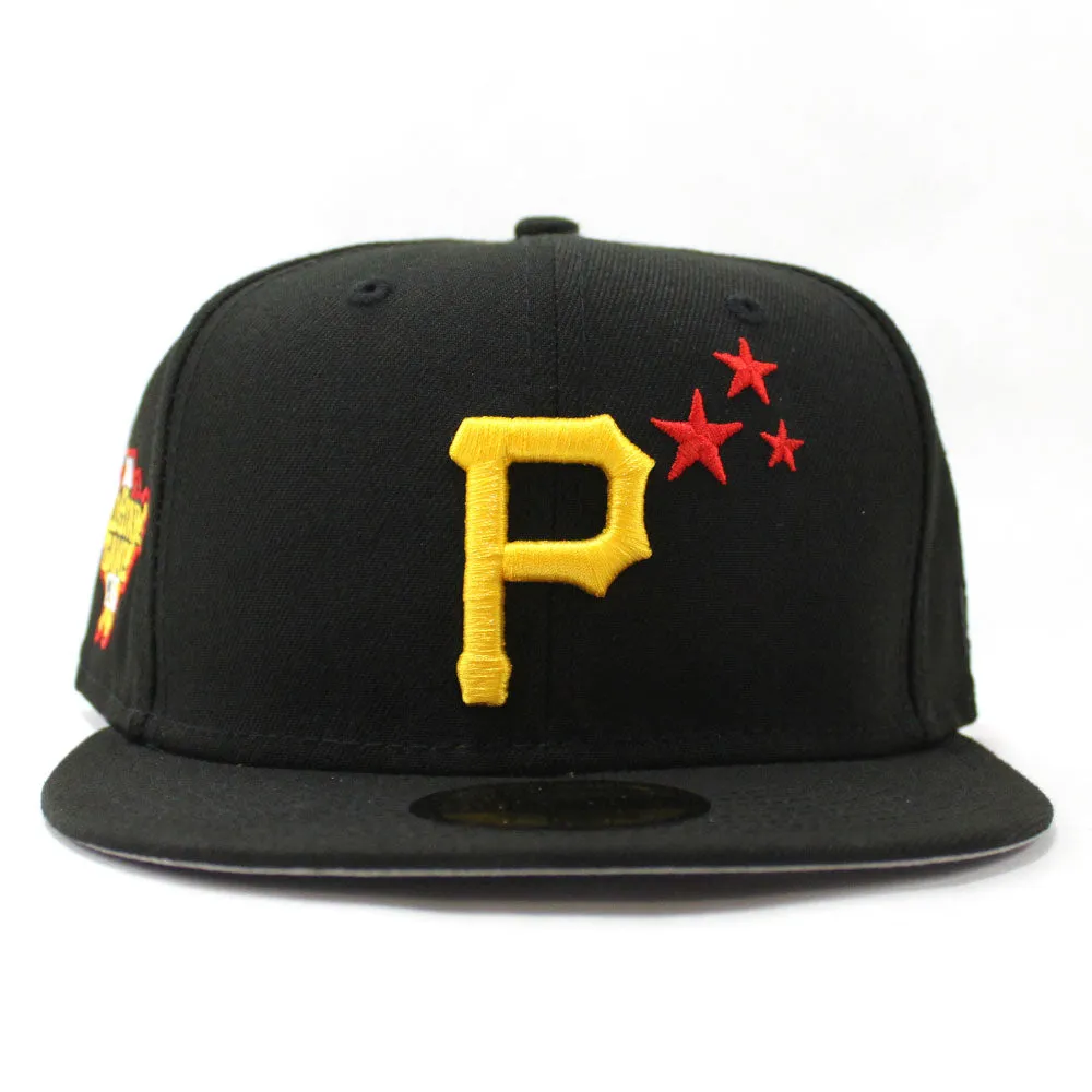 Superstar Pittsburgh Pirates 2006 All Star Game New Era 59Fifty Fitted Hat (Black Grey Under Brim)