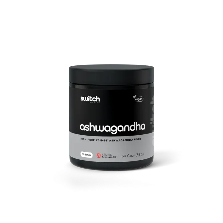 Switch Essentials Ashwagandha 60 Caps