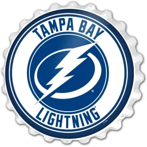 Tampa Bay Lightning: Bottle Cap Wall Sign