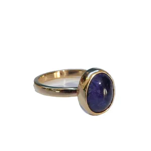 Tanzanite 14K Solitaire Ring