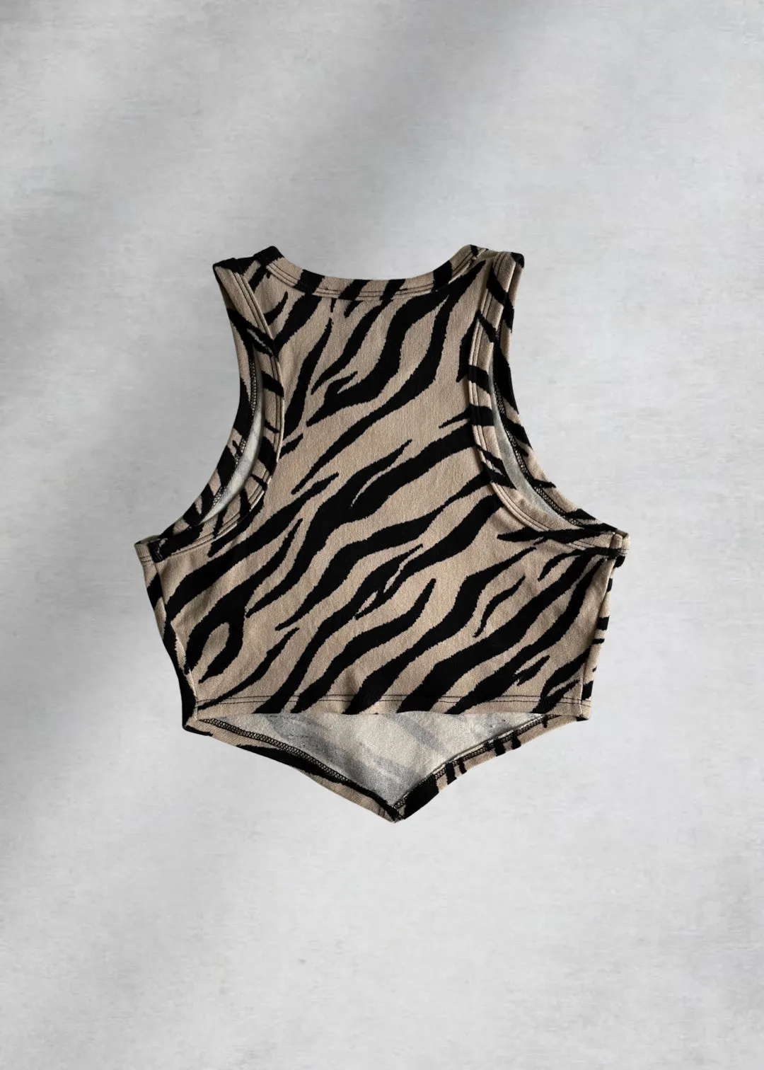 Taylor Zebra Crop Top