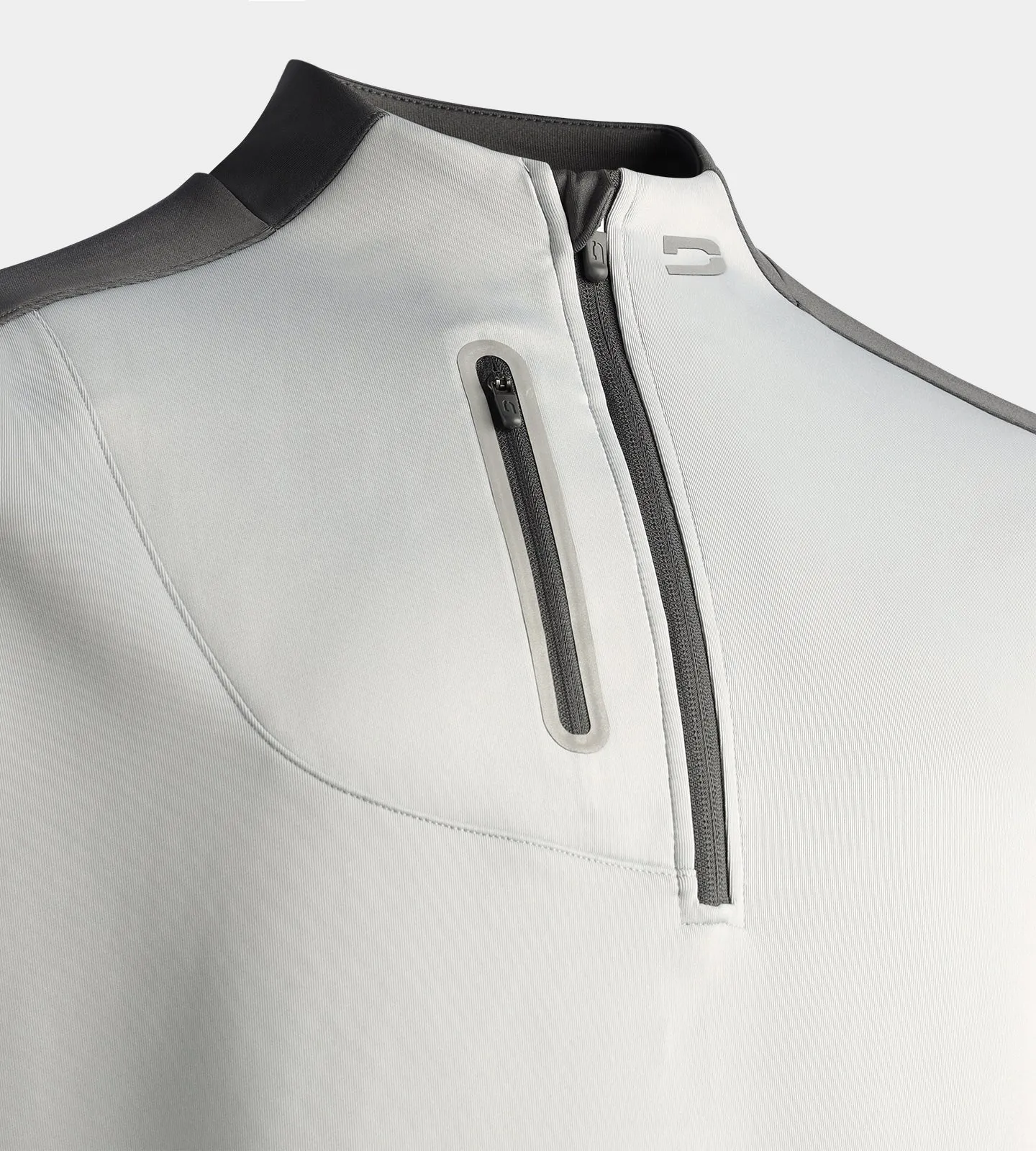 TECHY MIDLAYER - GREY