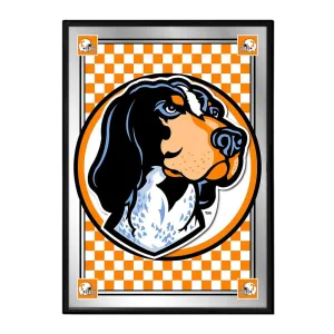 Tennessee Volunteers: Mascot Team Spirit - Framed Mirrored Wall Sign
