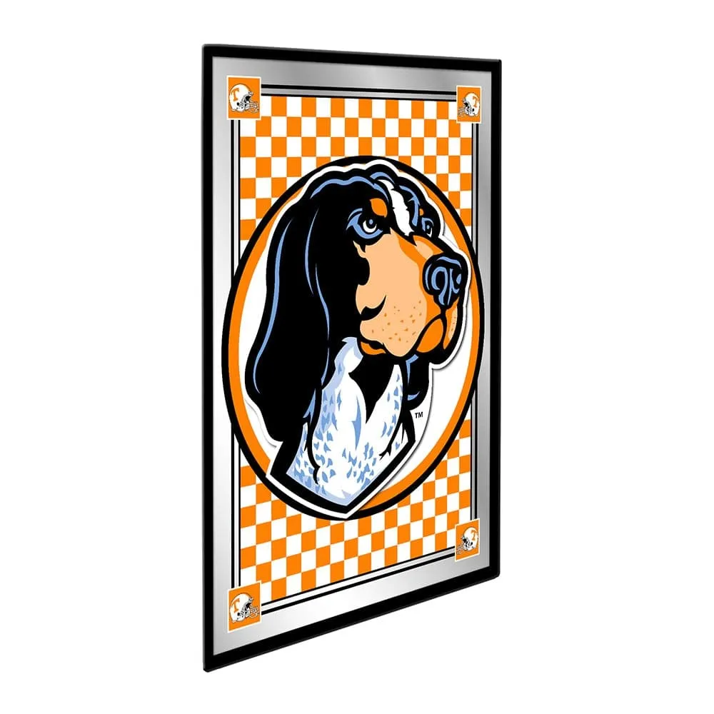 Tennessee Volunteers: Mascot Team Spirit - Framed Mirrored Wall Sign