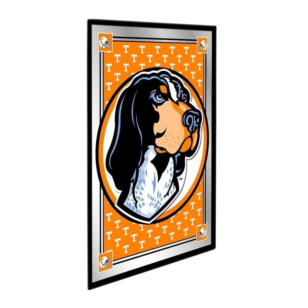 Tennessee Volunteers: Mascot Team Spirit - Framed Mirrored Wall Sign