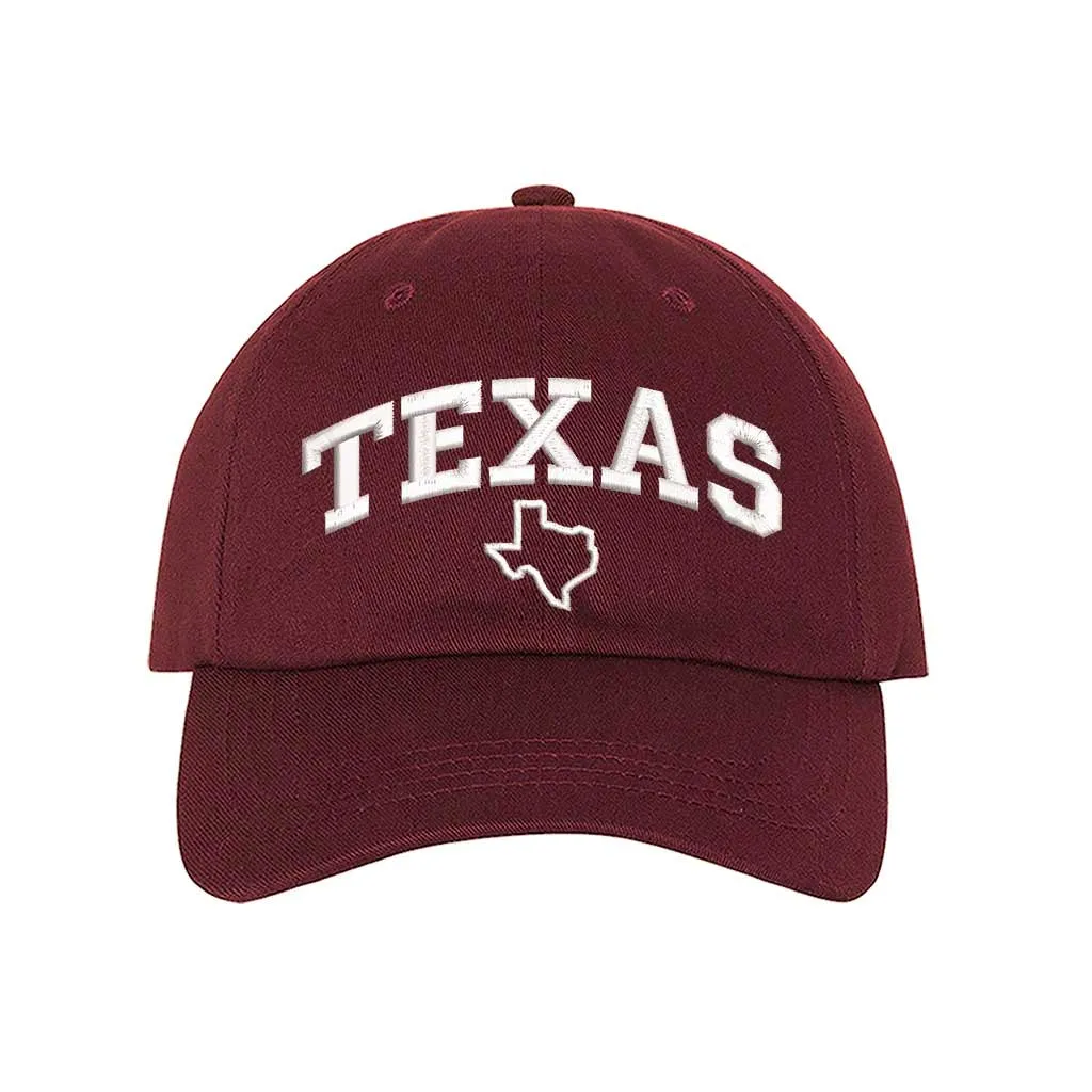 Texas Embroidered Baseball Hat