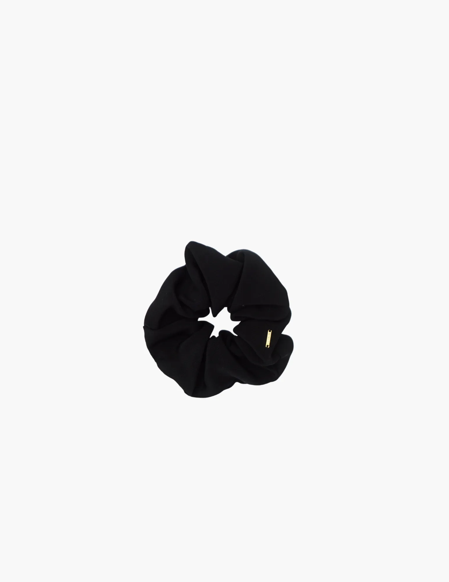 THE ALICE SCRUNCHIE SMALL - BLACK