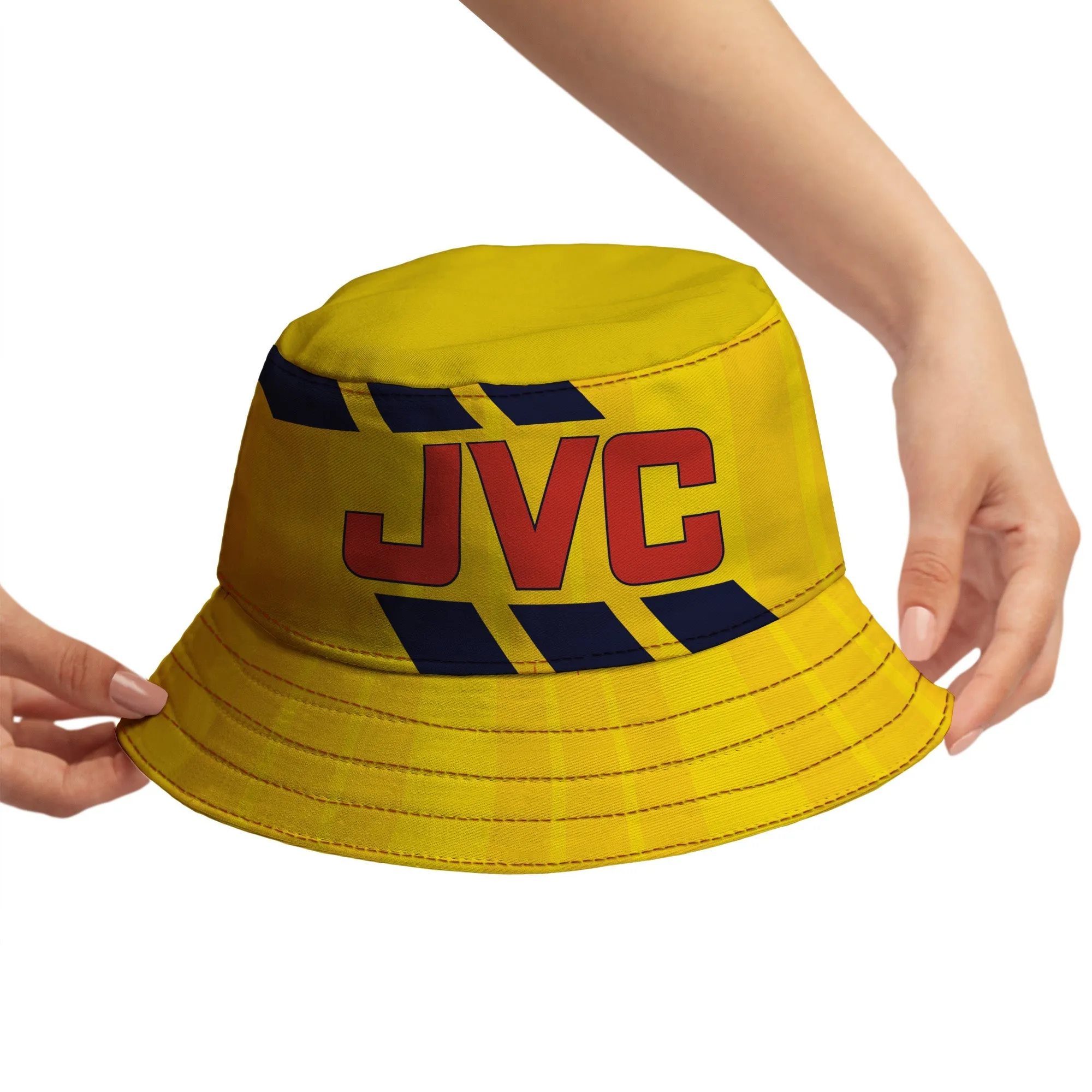 The Gooners Retro 1993 Away - Retro Bucket Hat