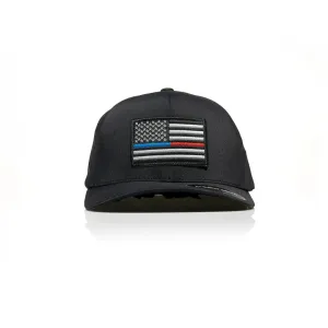 Thin Blue/Red Line Patch Flexfit Delta