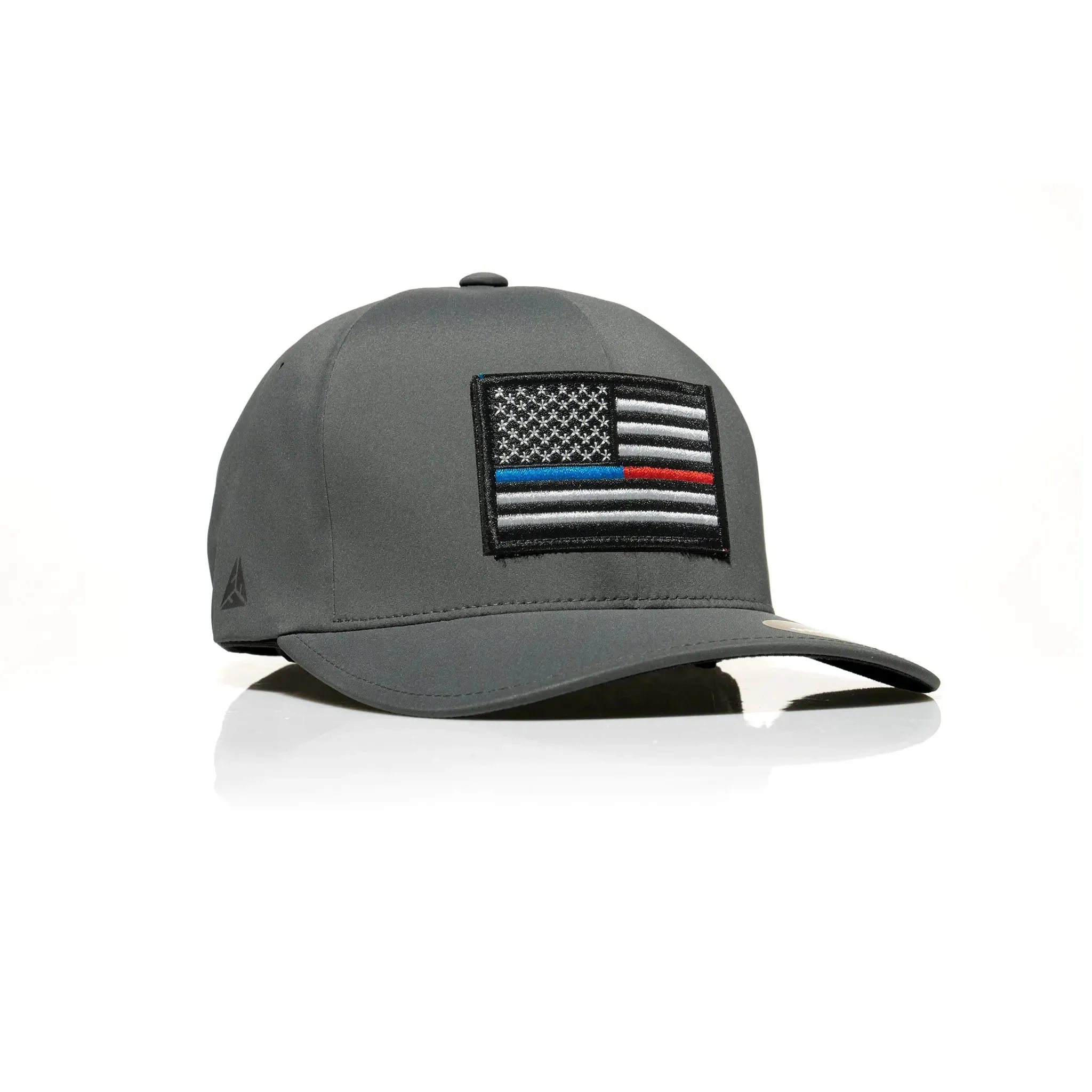 Thin Blue/Red Line Patch Flexfit Delta