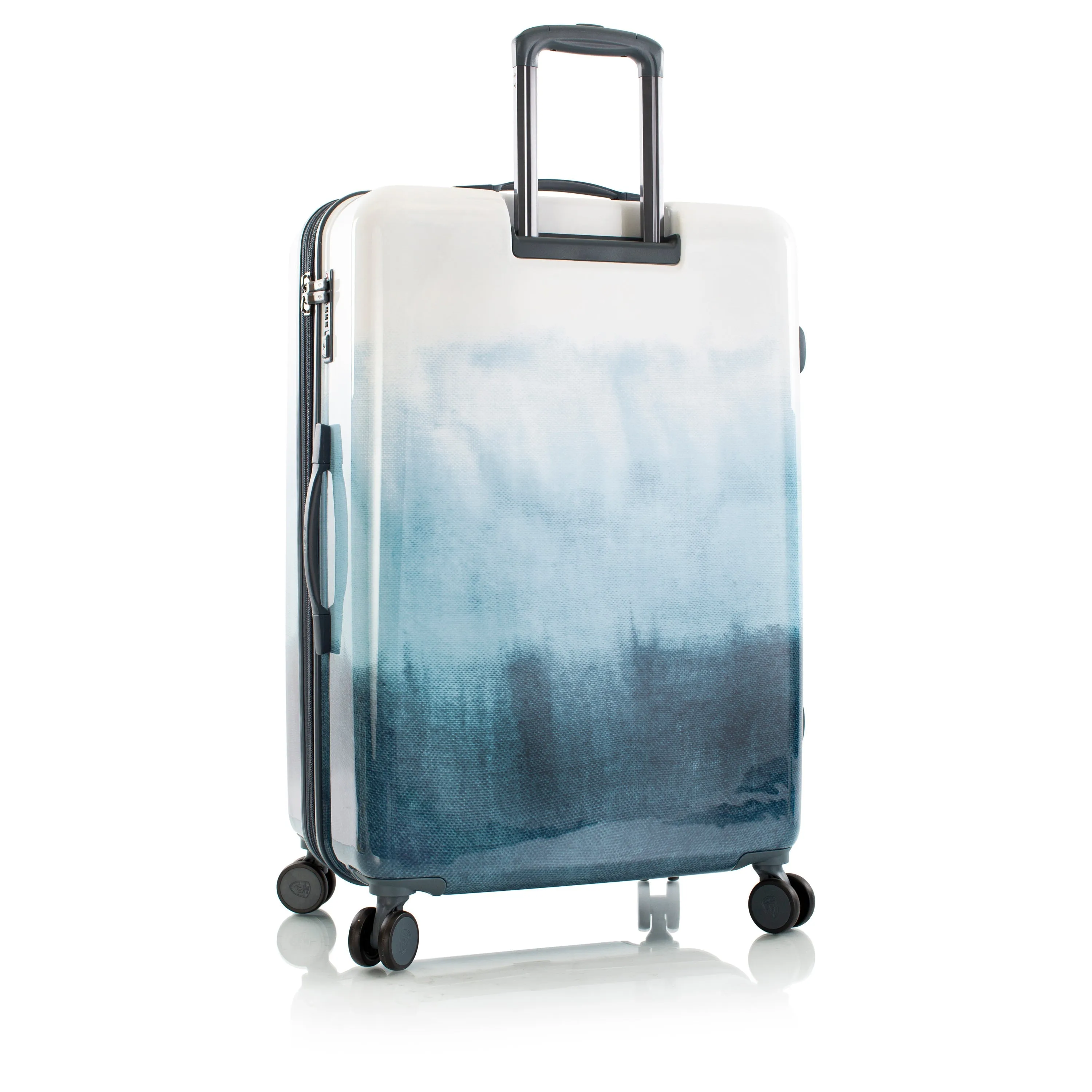 Tie-Dye 30" Large Checked Spinner Luggage