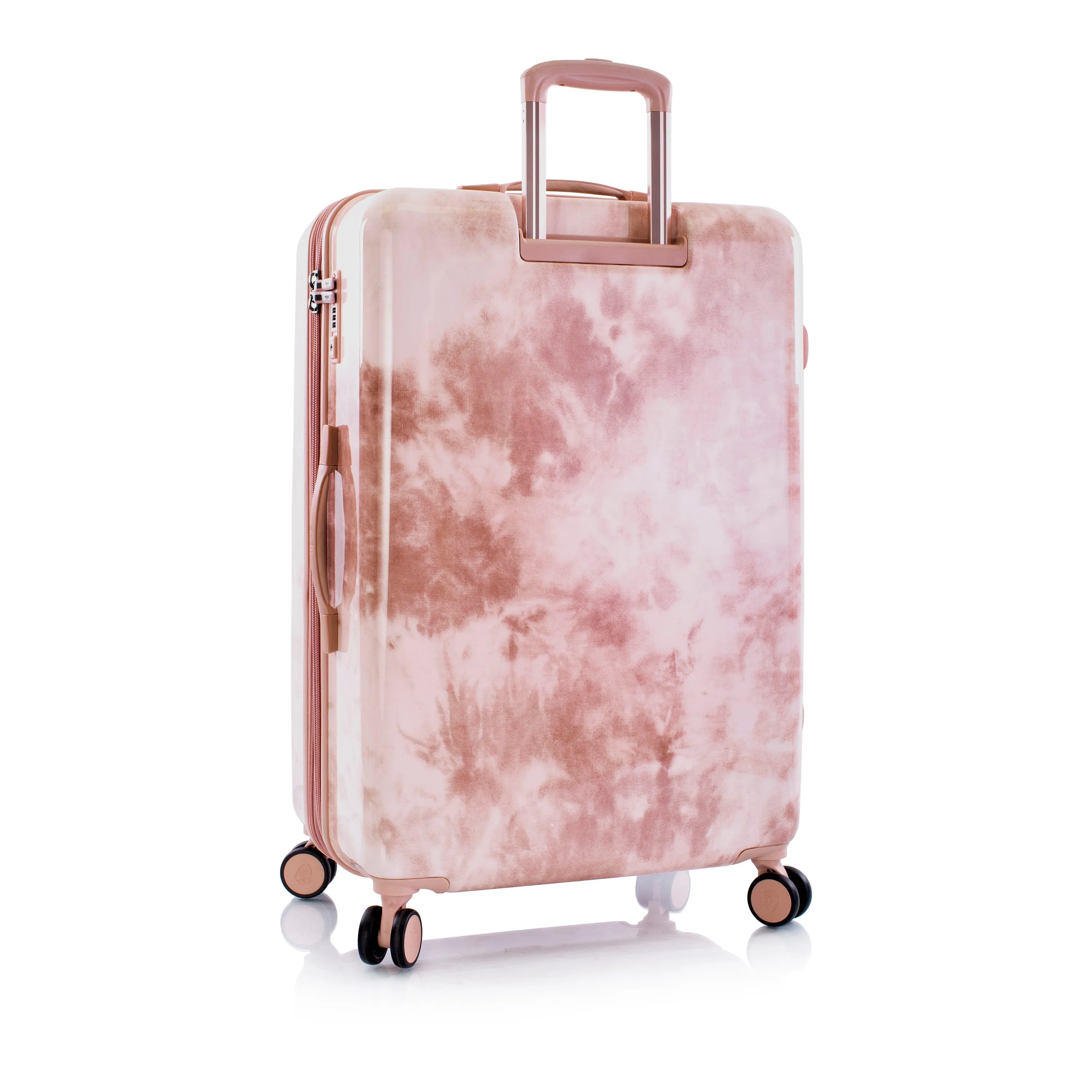 Tie-Dye 30" Large Checked Spinner Luggage
