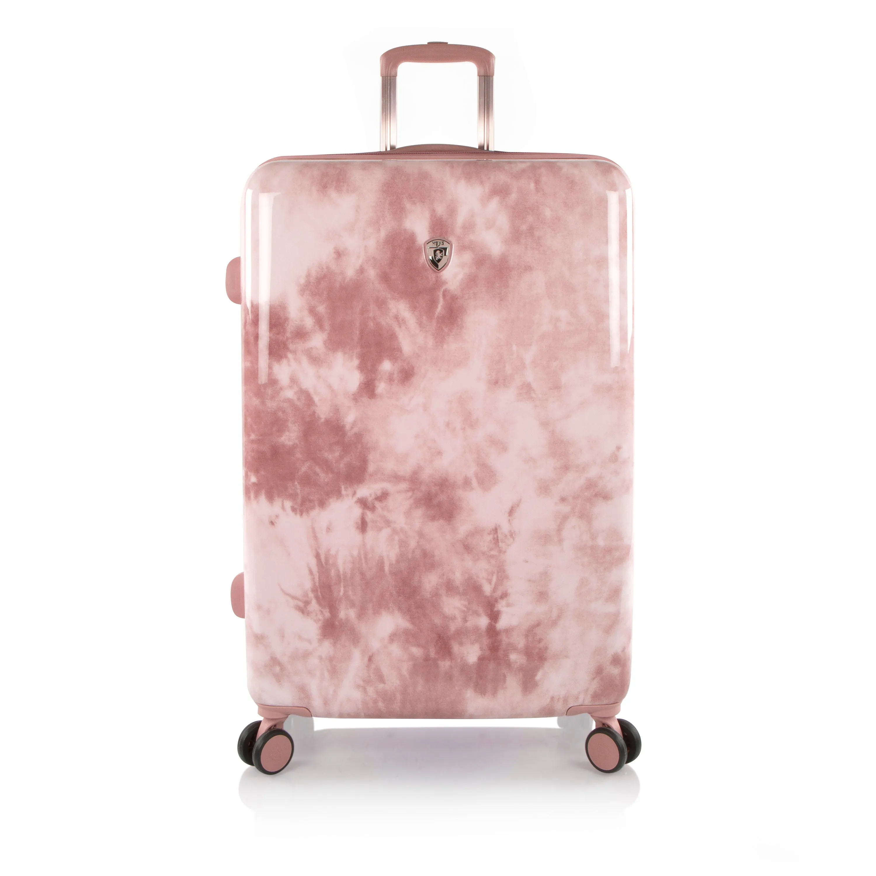 Tie-Dye 30" Large Checked Spinner Luggage