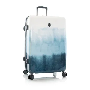Tie-Dye 30" Large Checked Spinner Luggage