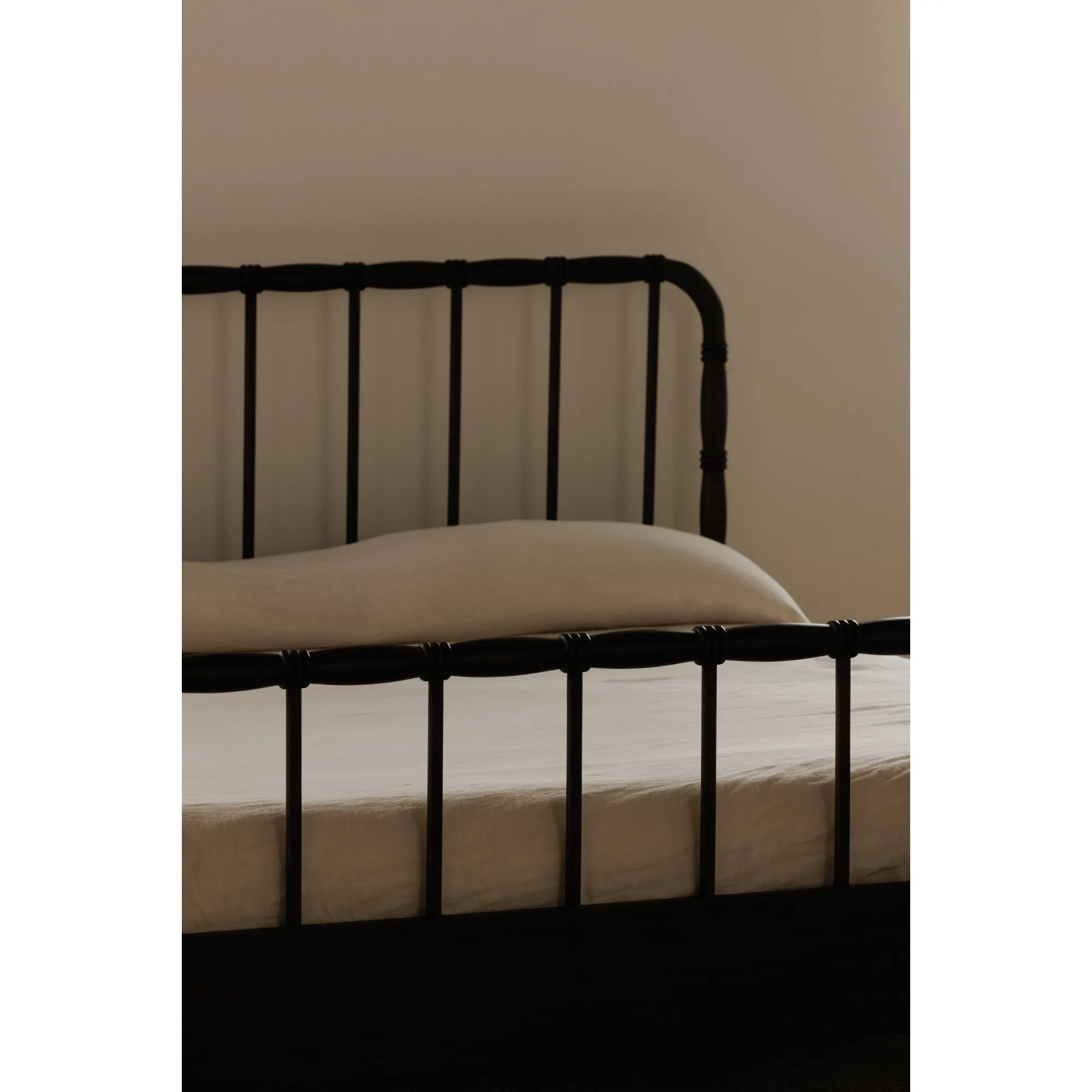Timeless Elegance Solid Wood Turned Bed