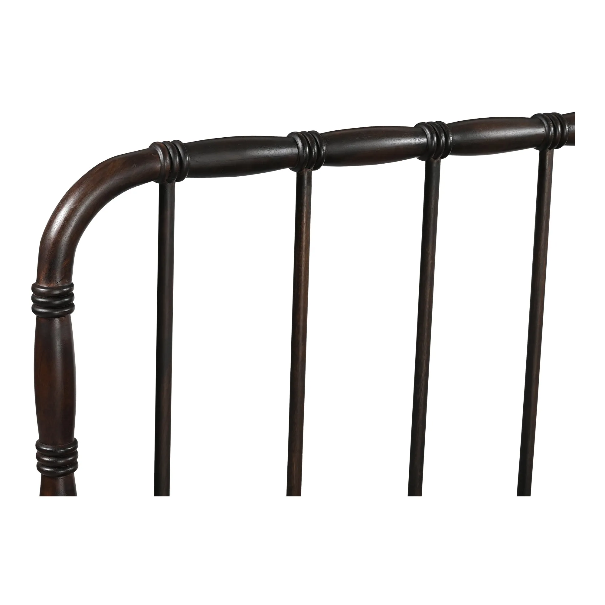 Timeless Elegance Solid Wood Turned Bed