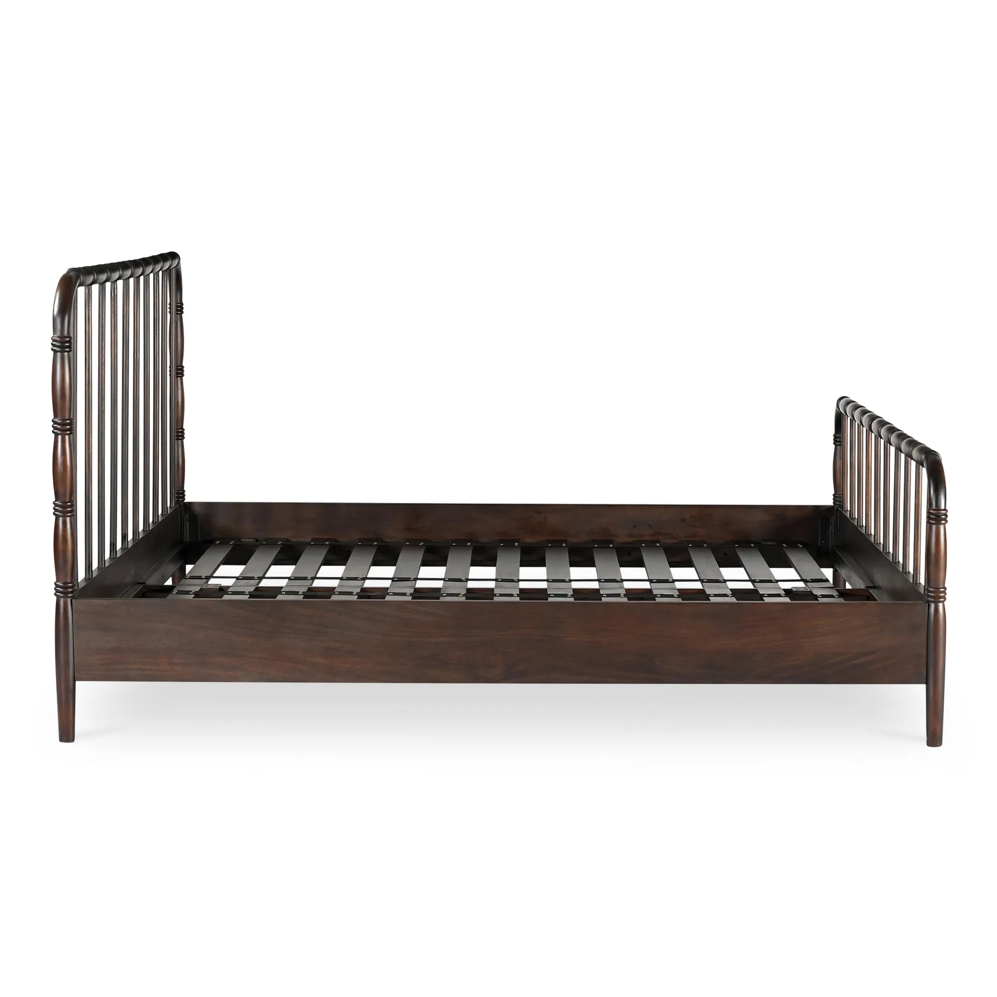 Timeless Elegance Solid Wood Turned Bed