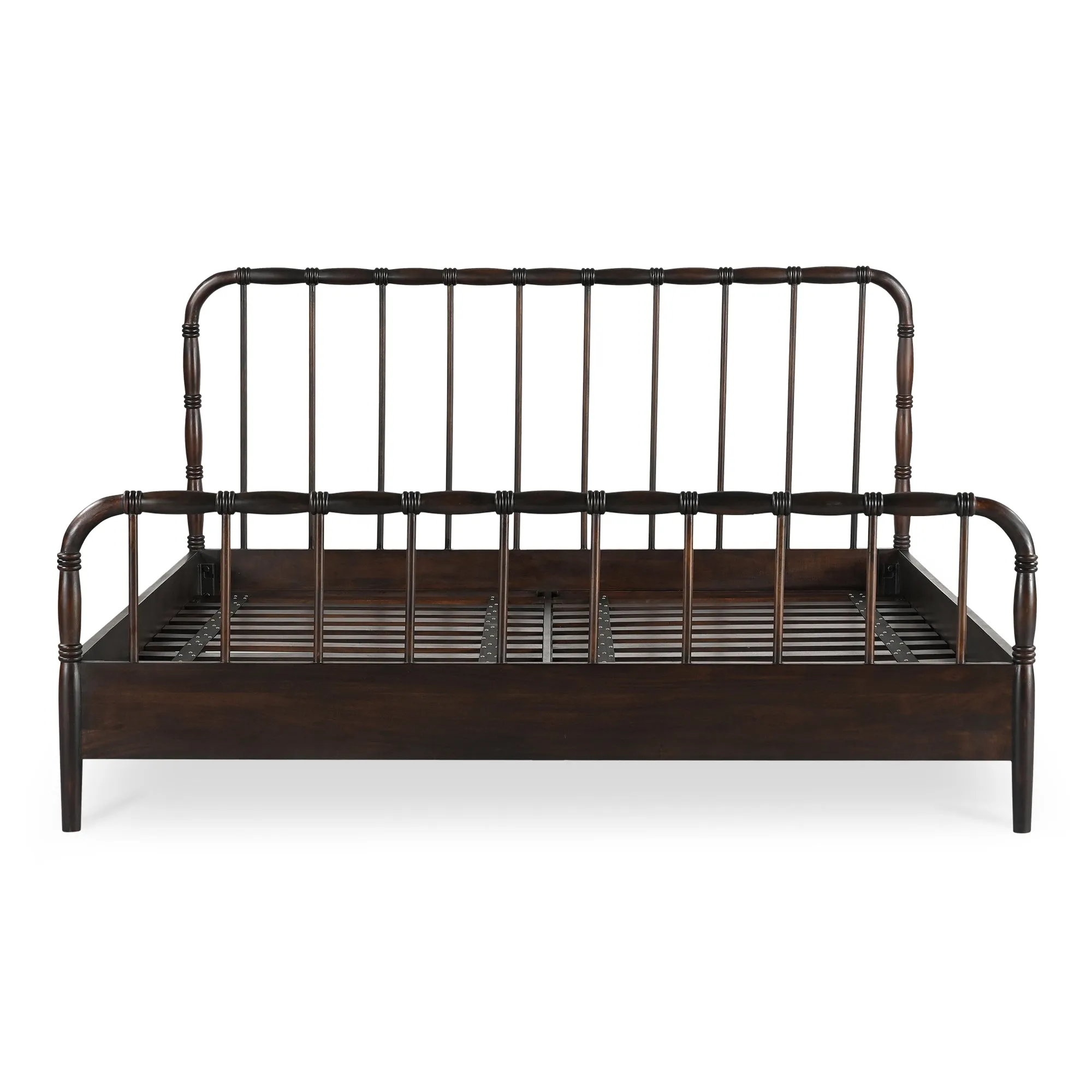 Timeless Elegance Solid Wood Turned Bed