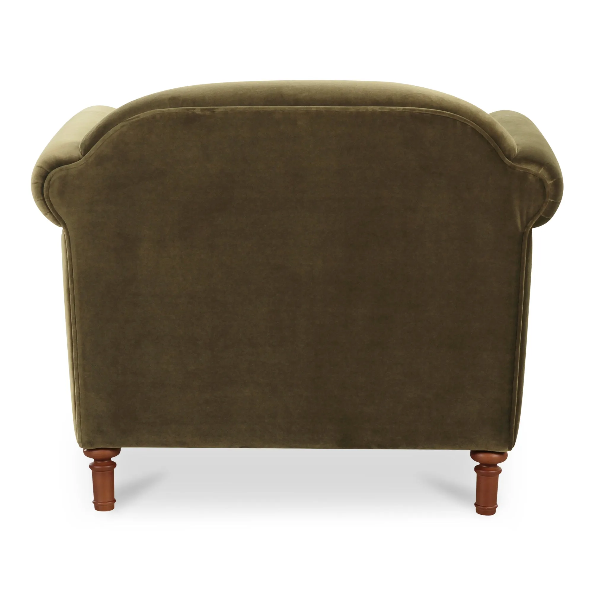 Timeless Luxury Velvet Faux Mohair Accent Chair
