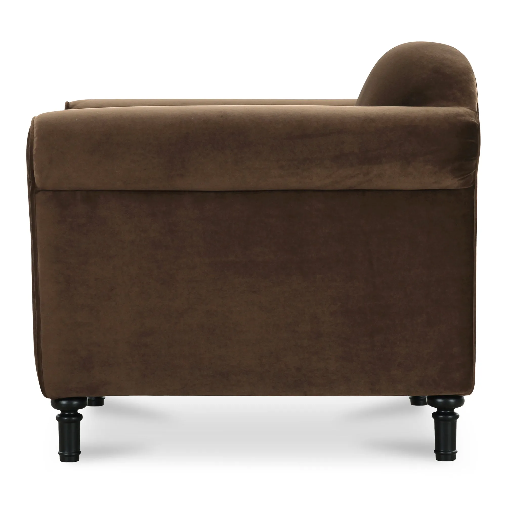 Timeless Luxury Velvet Faux Mohair Accent Chair