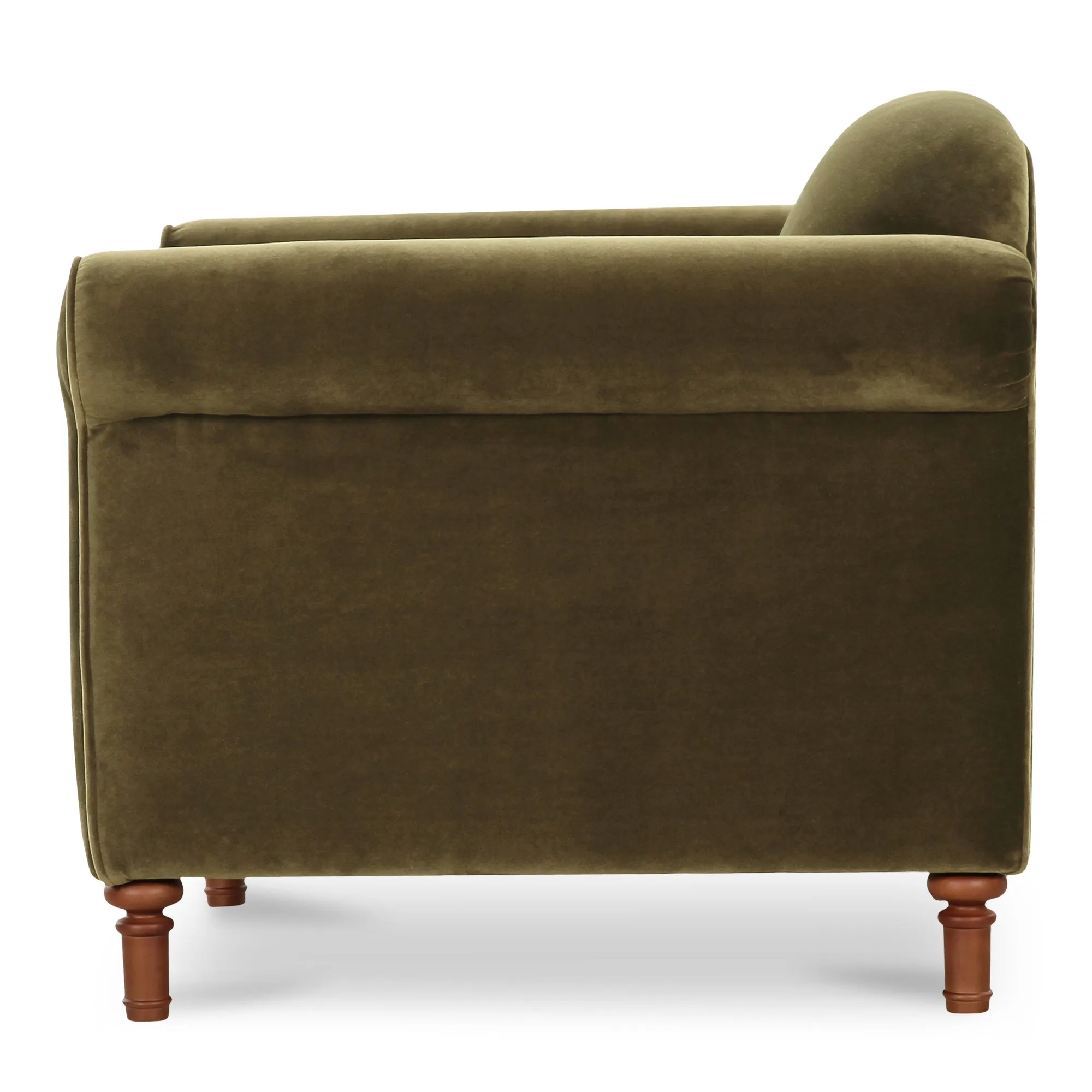 Timeless Luxury Velvet Faux Mohair Accent Chair