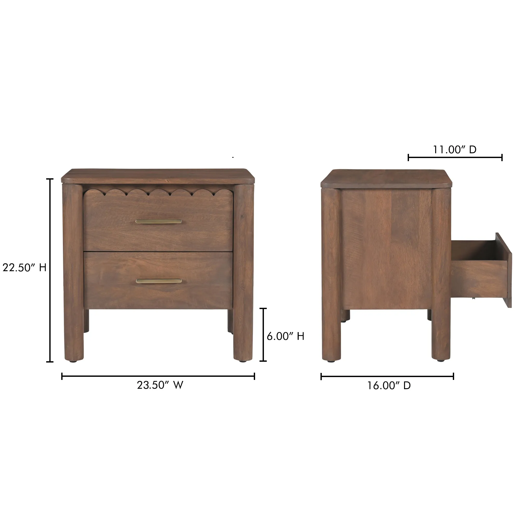 Timeless Shaker-Inspired Modern Nightstand