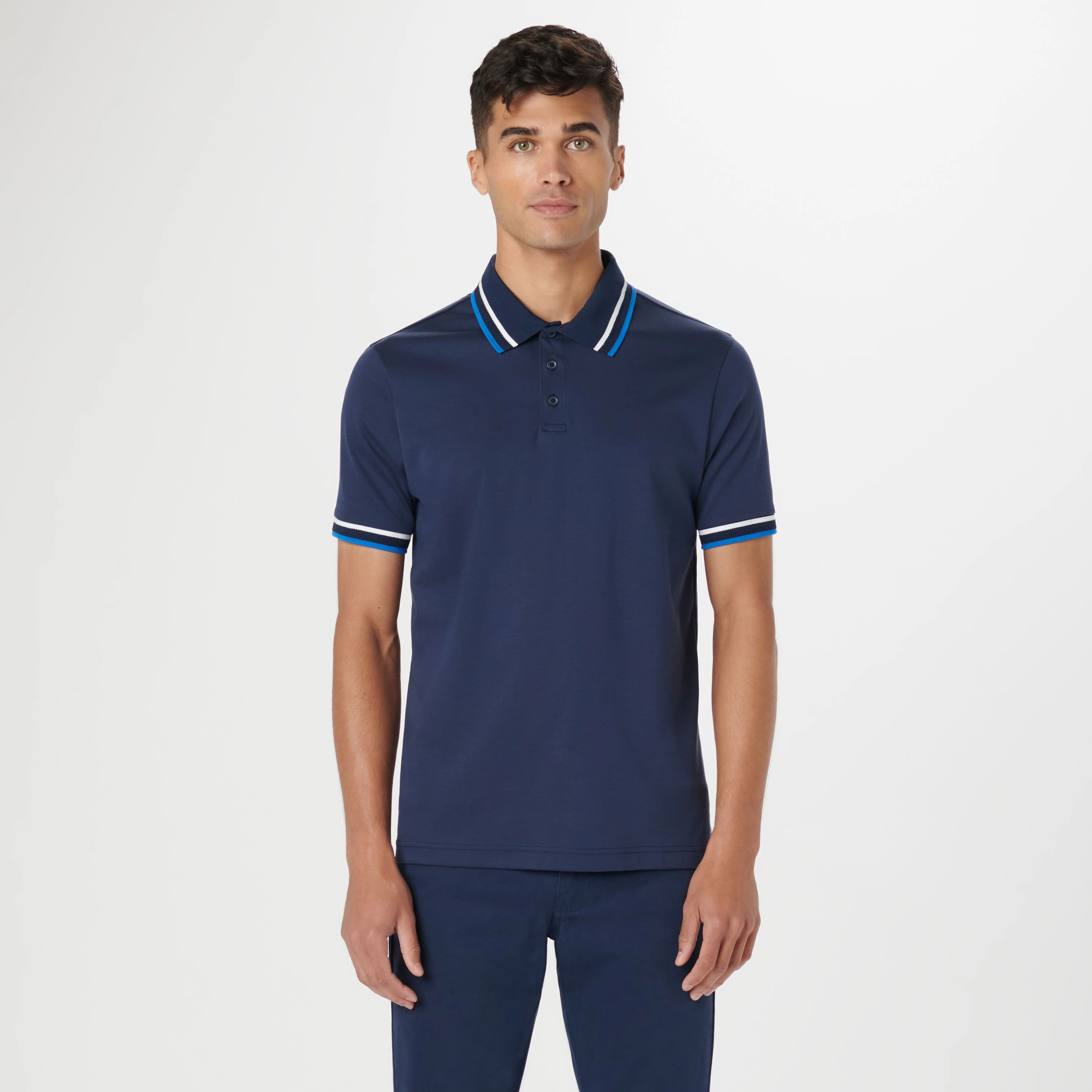 Tipped Solid Polo