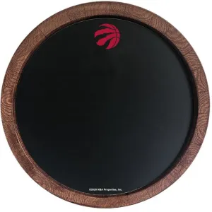 Toronto Raptors: Chalkboard "Faux" Barrel Top Sign