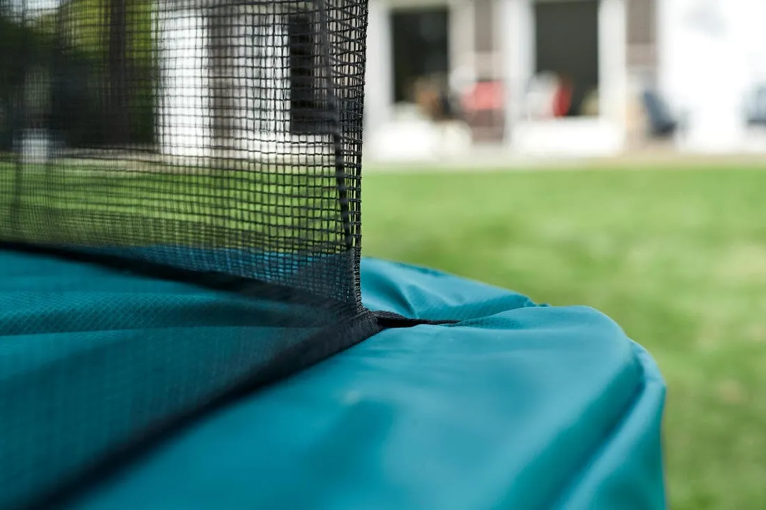 TRAMPOLINE RECTANGULAIRE 520 AVEC FILET DE PROTECTION