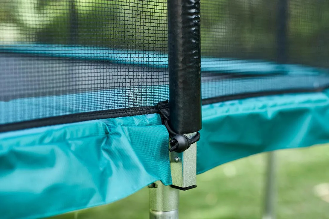 TRAMPOLINE RECTANGULAIRE 520 AVEC FILET DE PROTECTION
