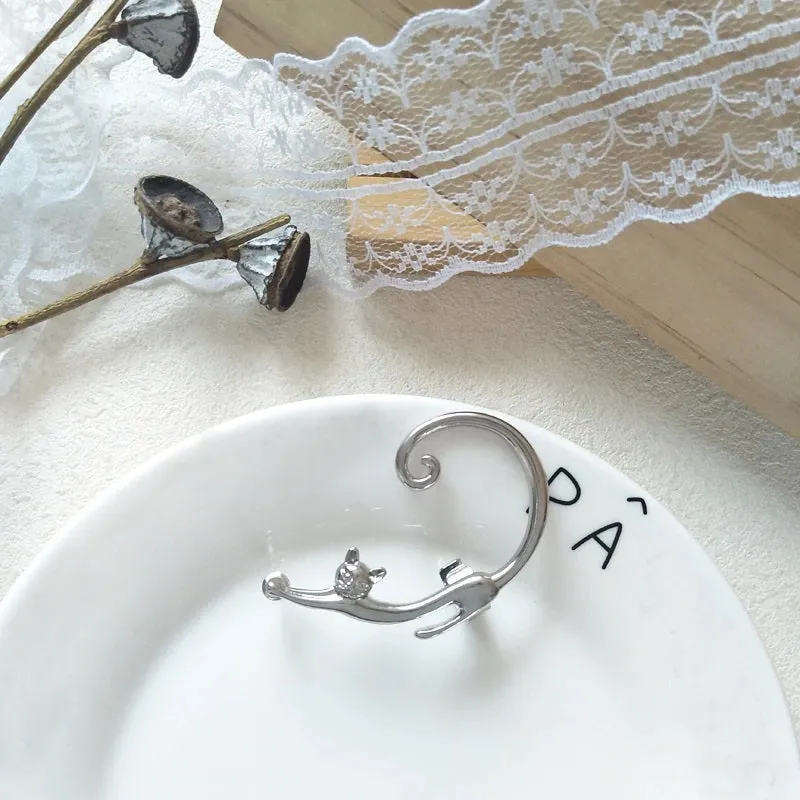 Trendy Cat-Styled Cute Cuff Earring for Women