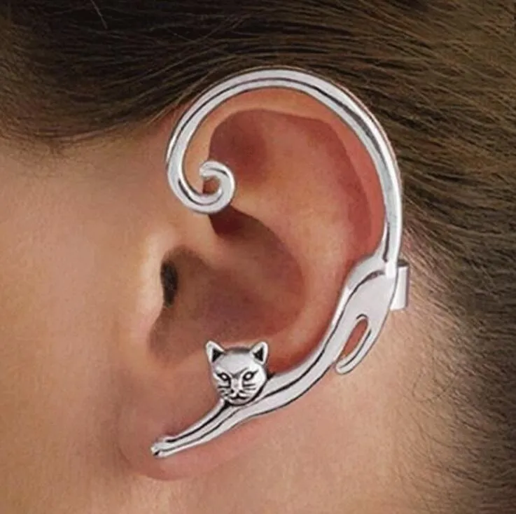 Trendy Cat-Styled Cute Cuff Earring for Women