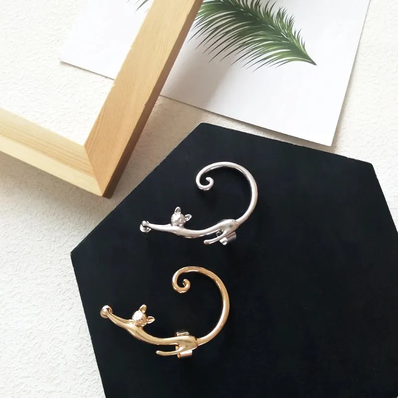 Trendy Cat-Styled Cute Cuff Earring for Women